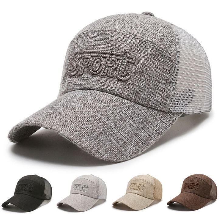 men-hat-outdoor-fishing-baseball-cap-breathable-peaked-sunscreen-sun-summer