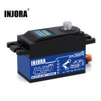 INJS014 GON 14KG เกียร์โลหะดิจิตอล Core Servo ต่ำโปรไฟล์สำหรับ1/10 RC On-Road Touring รถดริฟท์โมเดลเฮลิคอปเตอร์ทามิยาเคียวโช