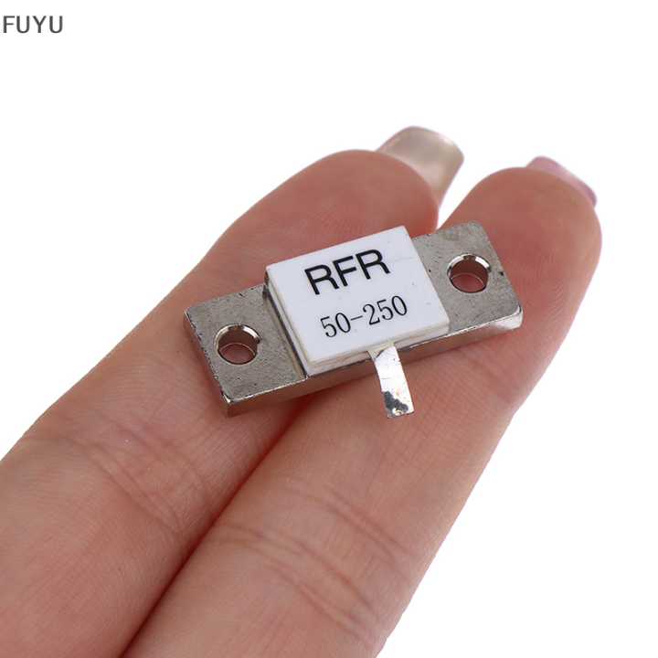 fuyu-1pc-load-resistor-rfr-50-250-rfr-50-250-250w-50r-50-ohms-radio-frequency-att-single-pin