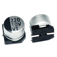 10PCS/LOT SMD Electrolytic Capacitor 10V/220uF  6.3*5.4MM 10V 220UF WATTY Electronics