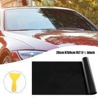 【LZ】▤♨✱  Filme solar para pára-brisas do carro Colorido em preto Filme solar claro Sombra anti-UV do sol Acessórios do carro 20cm x 150cm