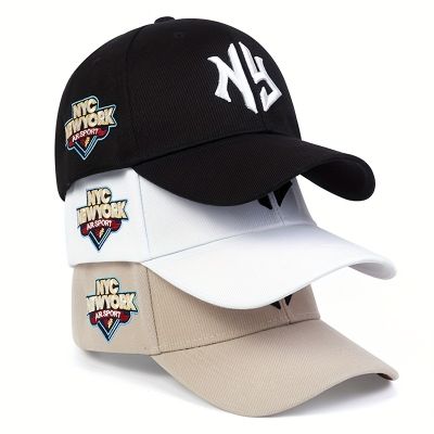 New Letter Embroidery Cap Personality Hip Hop Baseball Caps Men and Women Casual Wild Hat Outdoor Sports Hats