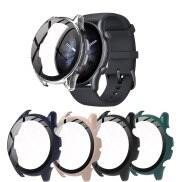 Kính Cường Lực Cứng + Ốp PC Cho Xiaomi Huami Amazfit GTR 3 Pro Vỏ Bảo Vệ