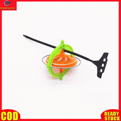 LeadingStar toy new Creative Multifunctional Manual Whirlwind Magic LED UFO Peg-Top Music Gyroscope Toy For Babies Children