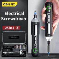 Xiaomi DELI 3.6V Cordless Screwdriver Rechargeable Lithium Battery Screwdriver Power Screwdriver Gift Packing LED Lamp Tools Set