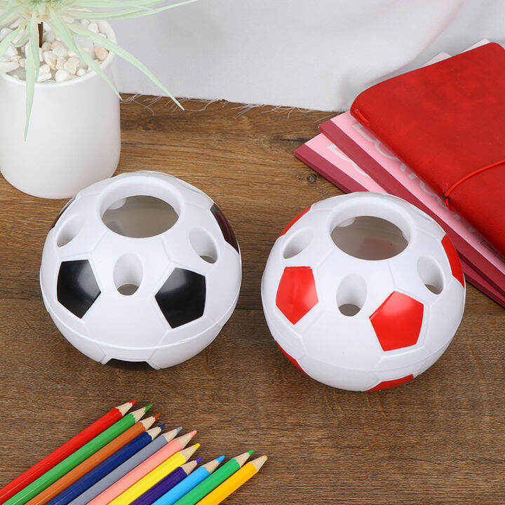 laogeliang-1pc-soccer-ball-รูปแปรงสีฟันปากกาดินสอผู้ถือเดสก์ท็อปของขวัญนักเรียน