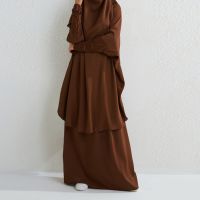 ชุดสวดมนต์รอมฎอน Eid ABAYA ชุดสวดมนต์มุสลิมสำหรับผู้หญิง Abaya Muslimah Baju Islam