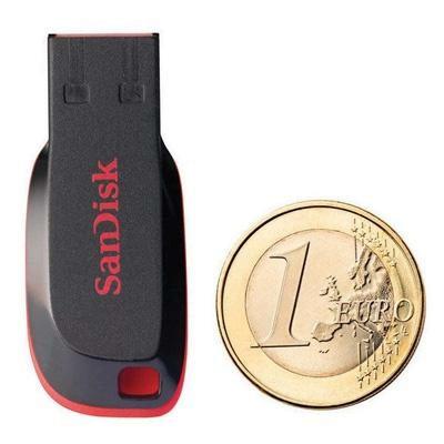 SanDisk 128GB Flash Drive Cruzer Blade CZ50 (Black / Red)