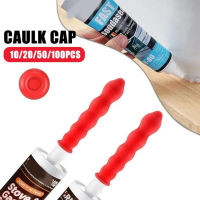 10ชิ้นหมวกแก็ป Caulk สำหรับปิดผนึกท่อกันรั่ว S หมวกแก็ป Caulk ฝาปิดอุดรอยรั่วเครื่องมือตกแต่งท่อกันรั่วฝาครอบท่อที่ครอบท่อสำหรับปิดผนึกและเก็บรักษา