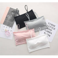 [ส่งเร็วพิเศษ!] LOW-SB789 [OK.Fashion] สายเดี่ยวผ้าคอตตอน Sport Bra สปอร์ตบราสายเดี่ยว สปอร์ตบราแฟชั่น เสื้อในหญิง ชุดชั้นในหญิง Bra เกาะอก