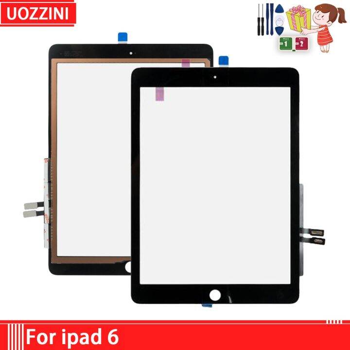 สำหรับ-ipad-air-2-a1566หน้าจอสัมผัส-digitzer-a1567หน้าจอสำหรับ-ipad-6-air2หน้าจอสัมผัสอะไหล่แผงกระจกเซ็นเซอร์สำหรับ-ipad-ipad6