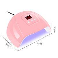 Nail Lamp 84W/54W/36W High Power Gel Lamp 42 Leds UV Lamp Fast Curing Nail Dryer With Big Room and Timer Smart Sensor Nail Tools