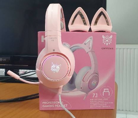 onikuma-ของเเท้รับประกันศูนย์ไทย-k9-7-1-usb-gaming-headset-สีชมพู