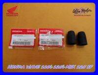 HONDA WAVE110i WAVE125i MSX125SF CAP LOCK NUT "GENUINE PARTS" SET PAIR #ฝาครอบน็อตล็อคกระจกมองหลัง ของแท้