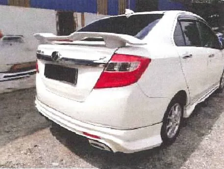 Perodua Bezza Spoiler With Led Mdl V2 Lazada