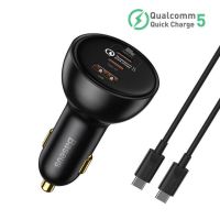 Baseus 160W หัวชาร์จรถแบบชาร์จเร็ว หัวชาร์จ 160W Car Charger QC 5.0 Fast Charging ที่ชาร์จแบตในรถยนต์