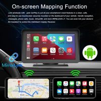 Universal 7Inch Car Radio Multimedia Video Player Wireless Carplay and Wireless Android Auto Touch Screen MP5