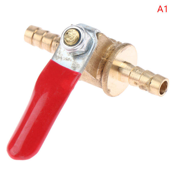 KingBe Red handle small valve switch double end air compressor ...