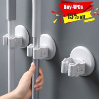 2PCS High Quality Home Storage Rack Bathroom Suction Hanging Pipe Hooks Wall Mounted Mop Organizer Holder Brush Broom Hanger Picture Hangers Hooks