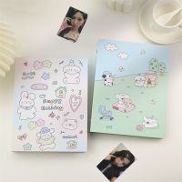 A5 Binder Photocard Holder Collect Book Kpop Idol Photo Album Photocards Storage Postcard Sticker Organizer Kawaii Stationery