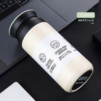 Japanese Style Simplicity Portable Thermal Travel Coffee Mug Insulated Cup 304 Stainless Steel Vacuum Flask Water Bottle For Kid