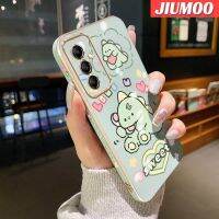 JIUMOO เคสโทรศัพท์ปลอกสำหรับ Samsung Galaxy A14 5G A34 5G A54 5G เคสลายการ์ตูนรูปสัตว์ประหลาดน้อยน่ารักขอบด้านข้างนิ่มแบบดั้งเดิมกรอบหลังแบบดั้งเดิมเคสป้องกันกล้อง