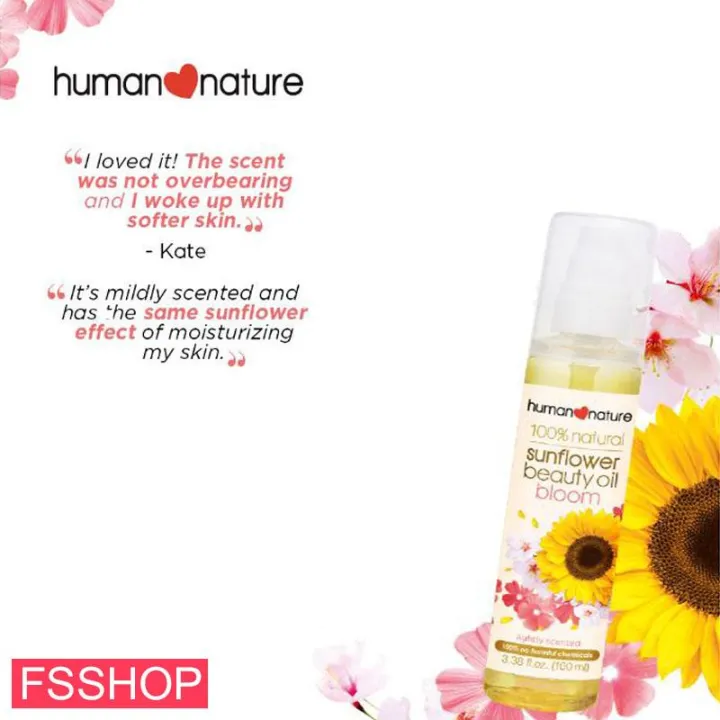 Human Heart Nature Sunflower Oil Bloom 100 mL Lazada PH
