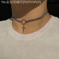 【hot】♂  Goth Choker Dagger Necklace Grunge Cosplay Gótico Punk Clássica Escuro Menina Joalheria de Presente Alternativo Minimalista