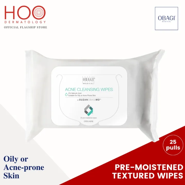 SUZANOBAGIMD Acne Cleansing Wipes Wipes for Oily Skin and Acne Prone
