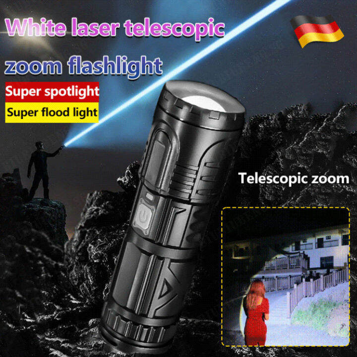 damaino1 Zoom Flashlight Long Shot Telescopic Beam Flashlight Lazada
