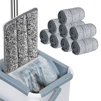 ✌♝◘ 1 4 8 16pcs Microfiber Mop Cloth Replacement Mop Cloth Household Mop Head Cleaning Pad Washable Dust Home Cleaning Tools