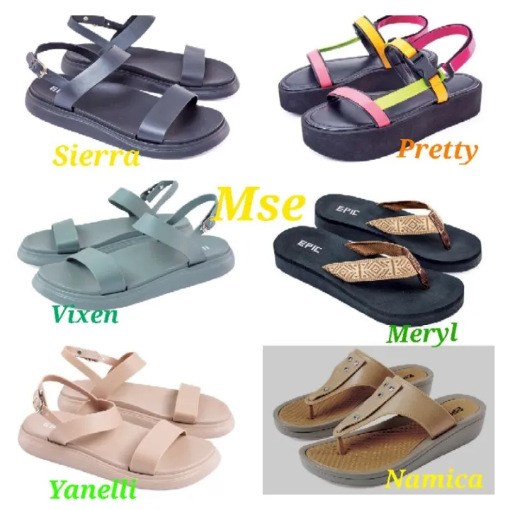 Mse Sandals (Sierra Vixen Yanelli Pretty Meryl Namica) | Lazada PH