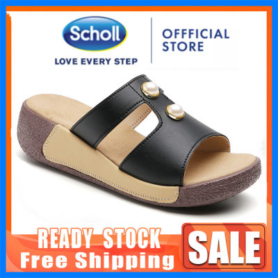 Scholl รองเท้าแตะหนัง รองเท้า scholl Scholl สำหรับผู้หญิง,รองเท้าสุภาพสตรีหนัง Scholl ผู้หญิงรองเท้าแตะเกาหลี รองเท้า scholl ผู้หญิง รองเท้าสกอลล์ scholl  Scholl รองเท้าแตะโบฮีเมียสตรีฤดูร้อนของผู้หญิงรองเท้าไม่มีส้นแบนรองเท้าลำลองแฟชั่น -- 2030