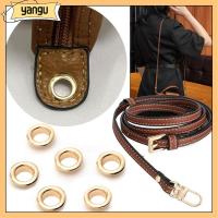 YANGU การแปลง อุปกรณ์เสริมกระเป๋า Crossbody อะไหล่สำหรับเปลี่ยน Punch buttonhole เจาะรูตาไก่ สายหนังแท้ เข็มขัดกระเป๋าถือ