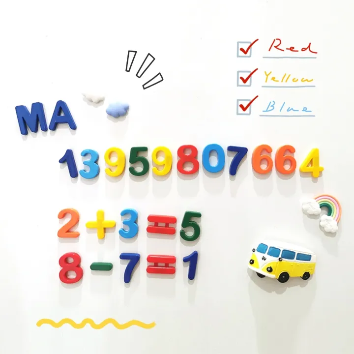26 English alphabet fridge whiteboard teaching mathematics digital stick with