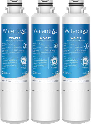 Waterdrop DA29-00020B Refrigerator Water Filter, Replacement for Samsung HAF-CIN/EXP, WD-F27, 3 Pack