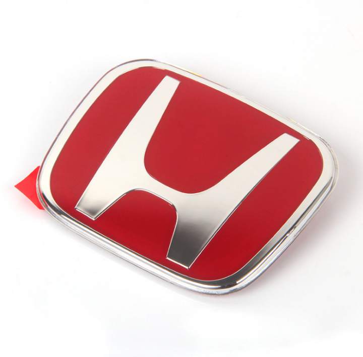 MS Honda Civic FD 2006-2012 Rear Red Car Logo Emblem 003ZC (95mm x 77mm ...