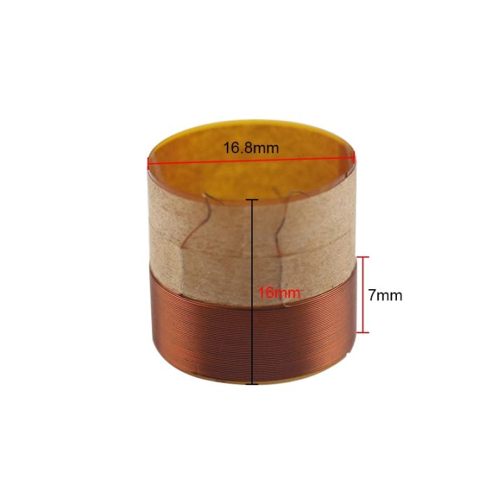 shevchenko-16-8มม-ksv-วงแหวนขดลวดเสียงซับวูฟเฟอร์2ชั้นคอยล์16-8แกน2ชิ้น