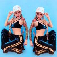 ☇ Wuyiba sexy nightclub dj female singer lead dance clothes bar gogo party performance ds trouser suit 8125