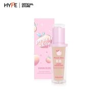 รองพื้น เนื้อลิควิด บางเบา ไม่เป็นคราบ SIVANNA COLORS PEACH SKIN MOISTUORIZING FOUNDATION (HF5097)