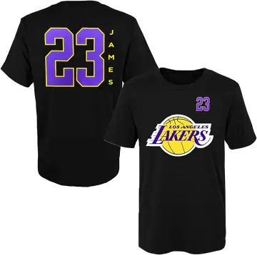 Outerstuff Youth Kids 23 LeBron James Los Angeles Lakers jersey