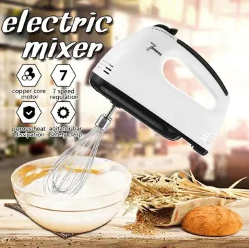 1pc Folding Electric Egg Beater, 3 Speeds Milk Frother Portable
