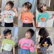 Lyvyshop - Lô mới, cotton loại 1 Áo thun bé gái siêu dễ thương từ 09-28kg