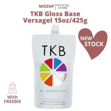 TKB Lip Gloss Base 5.5oz Vegan Versagel Great for Lips Gloss and