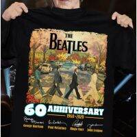 The Beatles 60th Anniversary 1960-2020 Member Cotton T-shirt