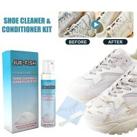 100ml Shoe Cleaner Set Stain Removal Brightening White Cleaning Shoe Cream T0H1