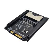 MNLXM 22Pin SATA เป็น CFast อะแดปเตอร์การ์ด SATA 22Pin เป็น CFast CFAST2.0 ฮาร์ดดิสก์ขนาด2.5นิ้ว ตัวอ่านการ์ด CFast ทนทานต่อการใช้งาน สีดำสีดำ เคสฮาร์ดไดรฟ์ แล็ปท็อปพีซี