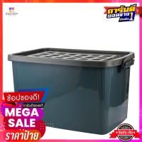 กล่องล้อเลื่อนอเนกประสงค์ ขนาด 51x74x44 ซม. 120 ลิตร รุ่น 3010BPlastic Container 51X74X44 Cm