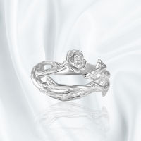 （HOT)S999 แหวนคู่เจ้าชายน้อยเงินแท้และแหวนคู่กุหลาบแฟชั่นทุกคู่ของขวัญวันวาเลนไทน์จีน