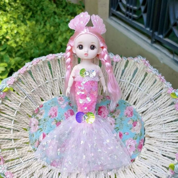 liand-bjd-เมอร์เมด-bjd-ตุ๊กตานางเงือกแต่งตัวของเล่นขยับได้น่ารัก3d-ของขวัญวันเกิดเด็กหญิงตา